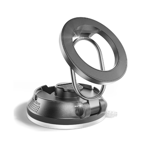 Magnetic Car Mount with Vacuum Suction Cup